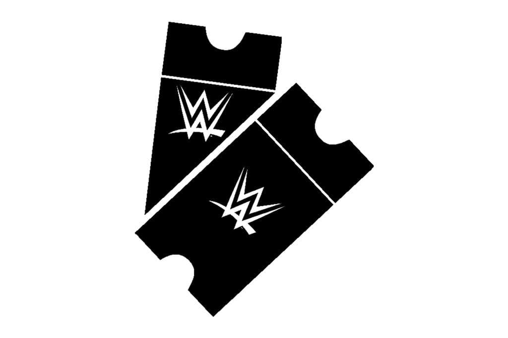 WWE Souvenir Ticket