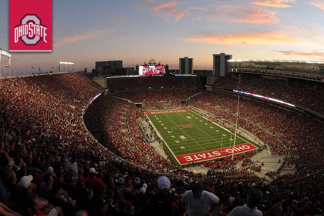 Ohio State Buckeyes Football vs. University of Illinois Fighting Illini Football