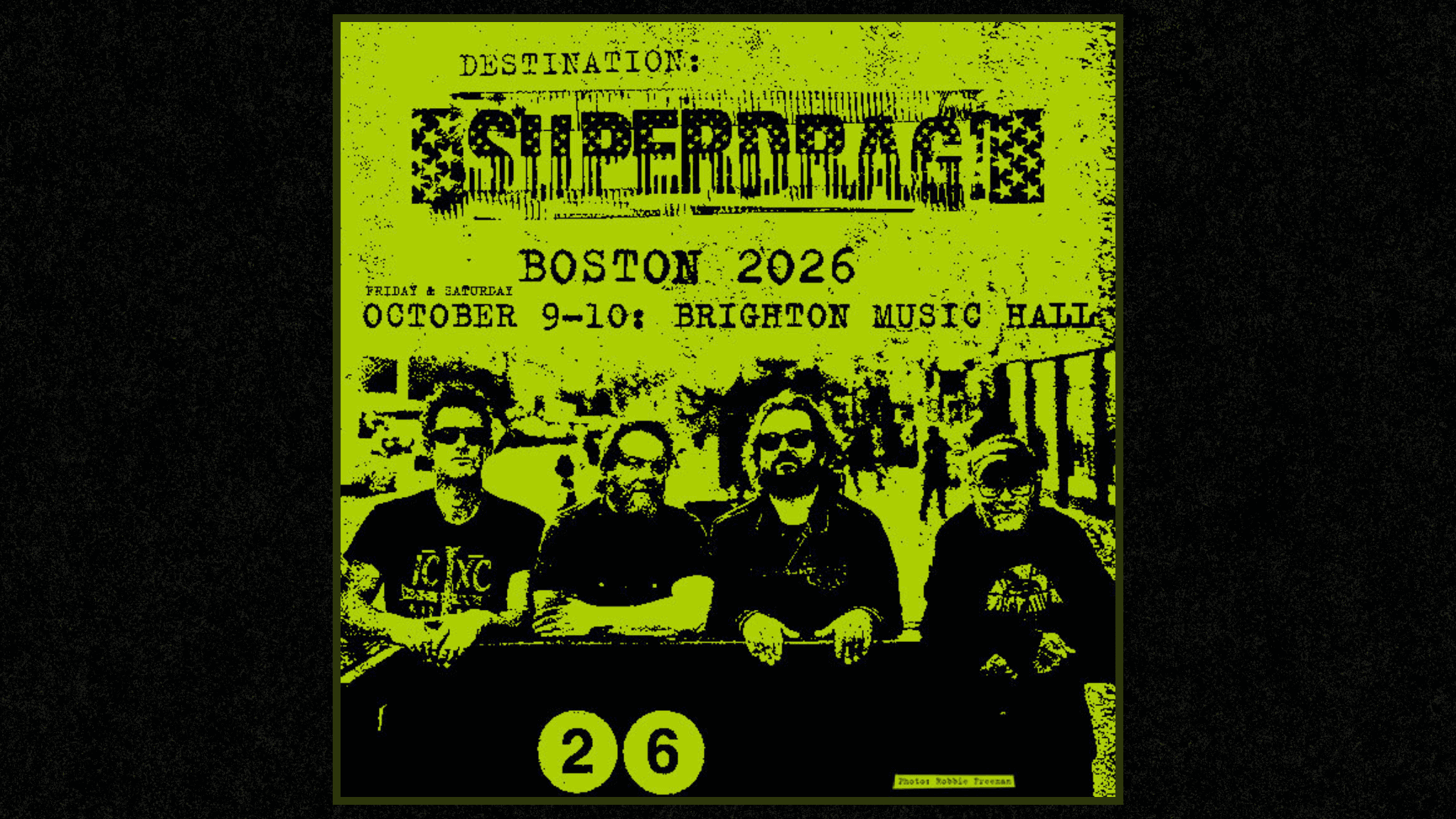 Destination: Superdrag [Saturday, October 10th]