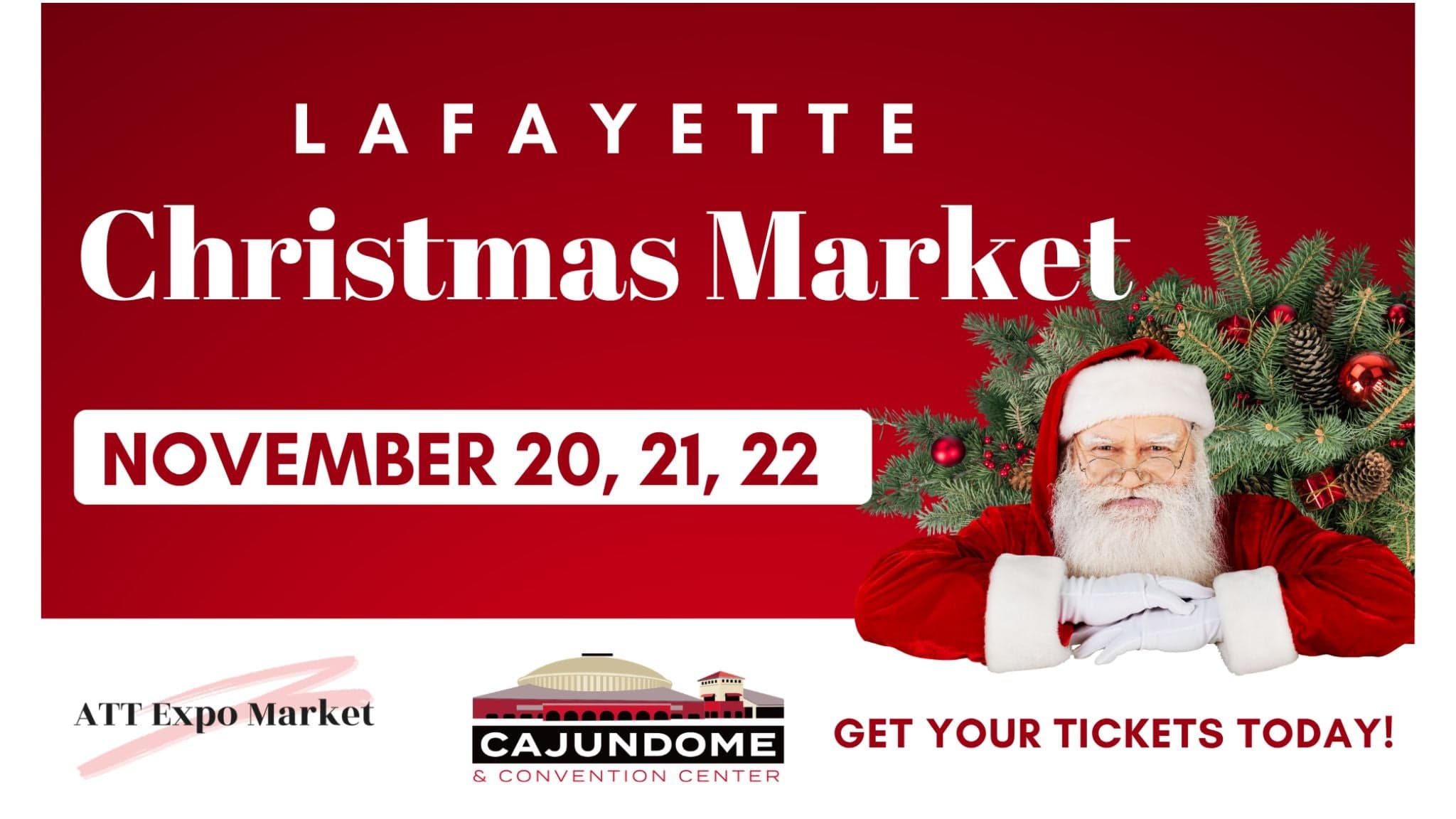 2026 Lafayette Holiday Market Choice 1 Day Pass