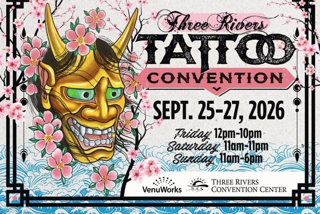 Three Rivers Tattoo Convention-3 Day Pass