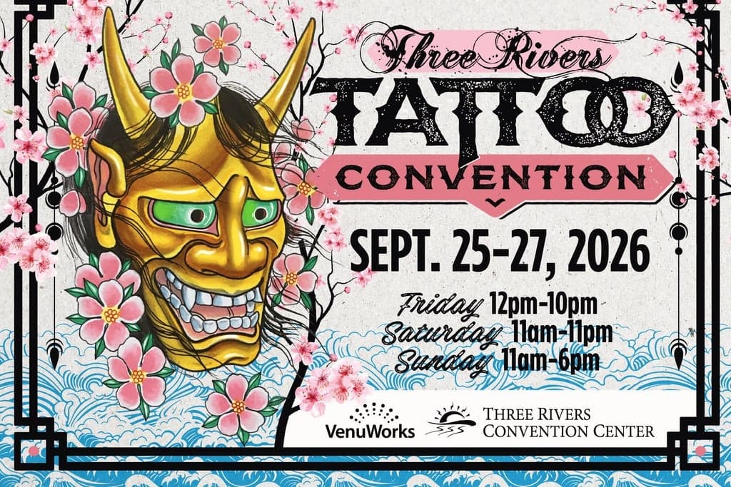 Three Rivers Tattoo Convention-3 Day Pass