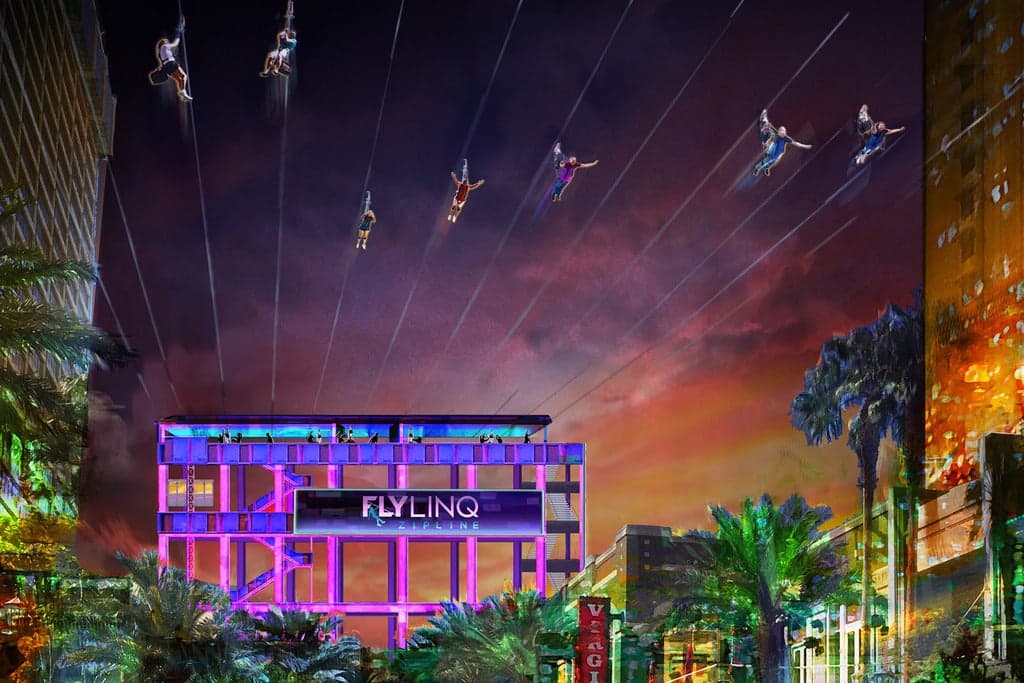 Fly LINQ Zipline at THE LINQ