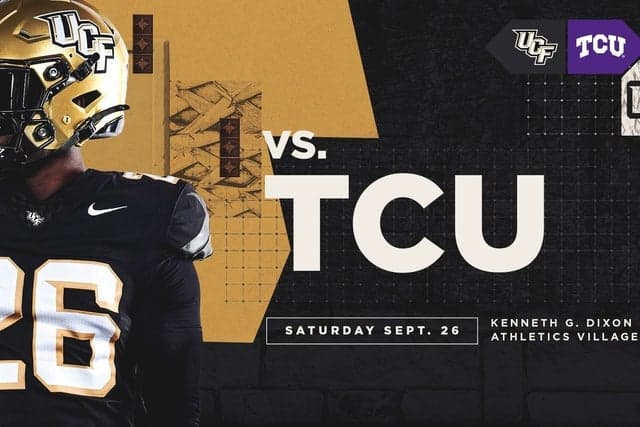 UCF Knights Football vs TCU