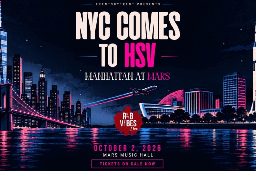 NYC to HSV: Manhattan at Mars