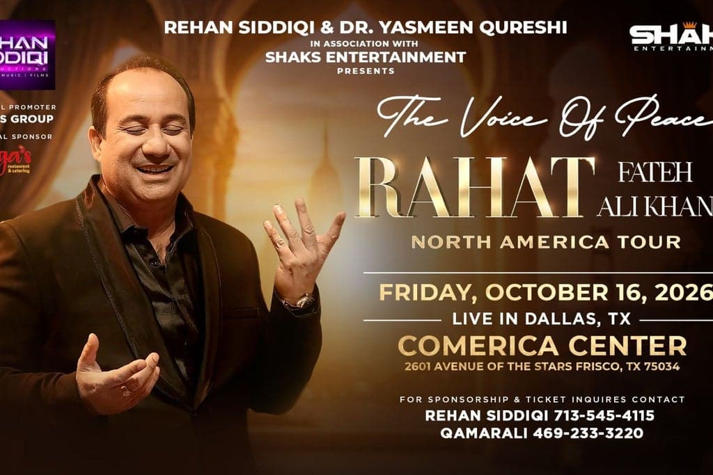 Rahat Fateh Ali Khan Live In Dallas