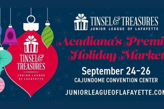 Jr. League of Lafayette Tinsel & Treasures 2026 Preferred Shopping