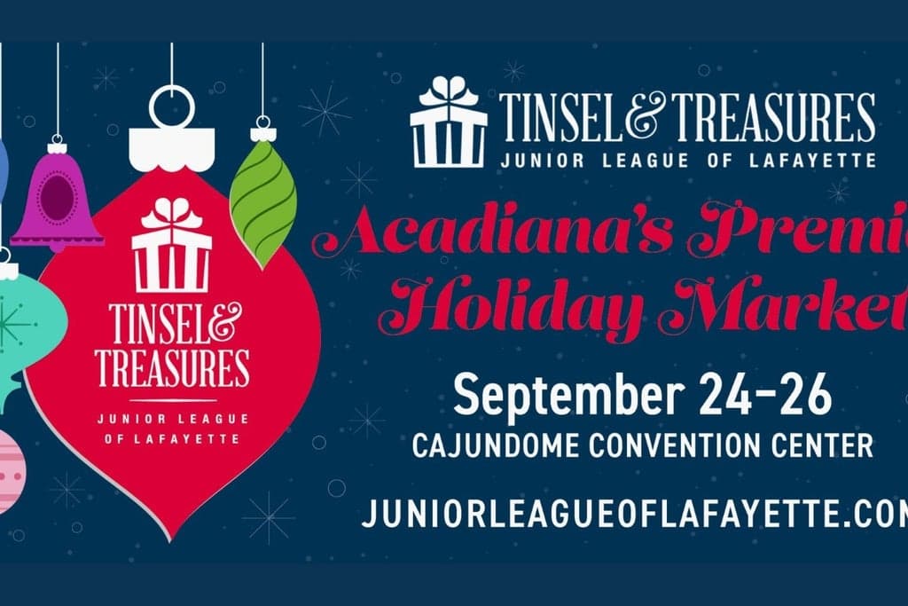 Jr. League of Lafayette Tinsel & Treasures 2026 Preferred Shopping